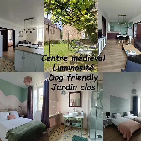 Les Epingliers - Le Clos Lacam, Centre Ville, Dog Friendly Apartment *