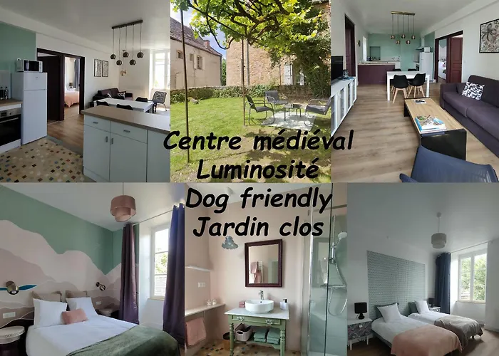 Les Epingliers - Le Clos Lacam, Centre Ville, Dog Friendly Апартаменты *